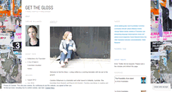 Desktop Screenshot of getthegloss.wordpress.com