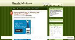 Desktop Screenshot of magnoliacafebta.wordpress.com