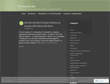 Tablet Screenshot of ilfuturodellibro.wordpress.com