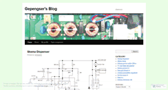 Desktop Screenshot of gepengser.wordpress.com