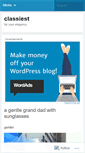 Mobile Screenshot of classiest.wordpress.com