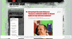 Desktop Screenshot of gostudyusa.wordpress.com