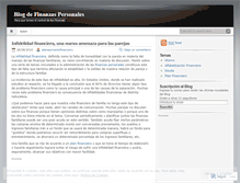 Tablet Screenshot of planeamientofinanciero.wordpress.com