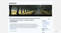 Desktop Screenshot of dentalartist.wordpress.com