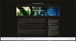 Desktop Screenshot of fakguen.wordpress.com