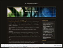 Tablet Screenshot of fakguen.wordpress.com
