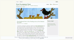 Desktop Screenshot of finefeatherednest.wordpress.com