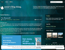 Tablet Screenshot of jamieryan.wordpress.com