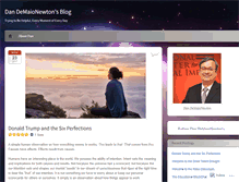 Tablet Screenshot of demaionewton.wordpress.com