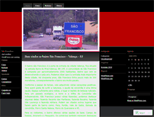 Tablet Screenshot of comunidadesaofrancisco.wordpress.com