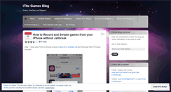 Desktop Screenshot of ititothemes.wordpress.com