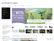 Tablet Screenshot of noescuroevendo.wordpress.com