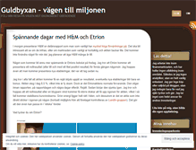 Tablet Screenshot of guldbyxan.wordpress.com