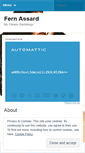 Mobile Screenshot of fernassard.wordpress.com