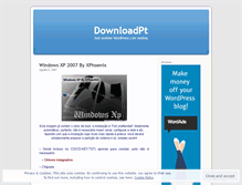 Tablet Screenshot of downloadpt.wordpress.com