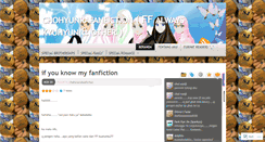 Desktop Screenshot of chohyunrafanfiction.wordpress.com