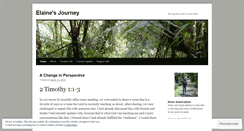 Desktop Screenshot of elainepacheco.wordpress.com