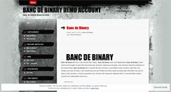 Desktop Screenshot of donate.bancdebinarydemoaccount.wordpress.com