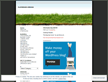 Tablet Screenshot of playgrounduprising.wordpress.com