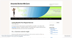 Desktop Screenshot of myweighoflife1.wordpress.com