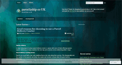 Desktop Screenshot of parcel2shipcouk.wordpress.com