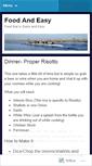 Mobile Screenshot of foodandeasy.wordpress.com