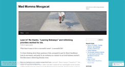 Desktop Screenshot of madmommamoogacat.wordpress.com
