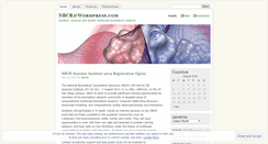 Desktop Screenshot of nbcr2u.wordpress.com