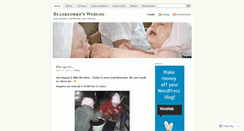 Desktop Screenshot of blaaklokke.wordpress.com