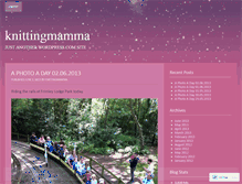 Tablet Screenshot of knittingmamma.wordpress.com