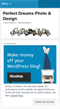 Mobile Screenshot of perfectdreamsphotography.wordpress.com