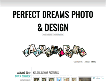 Tablet Screenshot of perfectdreamsphotography.wordpress.com