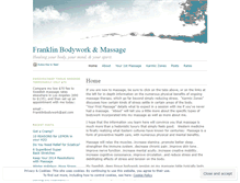 Tablet Screenshot of franklinbodywork.wordpress.com