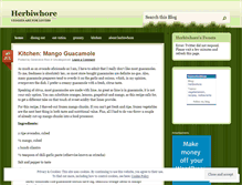 Tablet Screenshot of herbiwhore.wordpress.com