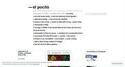 Desktop Screenshot of elpocito.wordpress.com