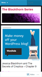 Mobile Screenshot of blackthornseries.wordpress.com