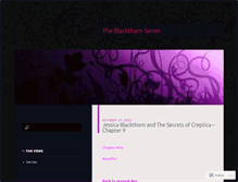 Tablet Screenshot of blackthornseries.wordpress.com