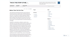 Desktop Screenshot of ablogbydannymauro.wordpress.com