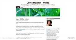 Desktop Screenshot of joycemcmillan.wordpress.com
