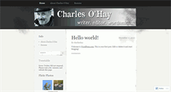 Desktop Screenshot of charlieohay.wordpress.com