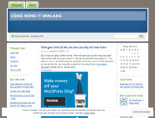 Tablet Screenshot of itvanlang.wordpress.com