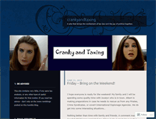 Tablet Screenshot of crankyandtaxing.wordpress.com