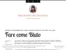 Tablet Screenshot of macchiatoconzucchero.wordpress.com