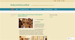 Desktop Screenshot of godlovesyoulovegod.wordpress.com
