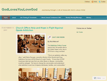 Tablet Screenshot of godlovesyoulovegod.wordpress.com