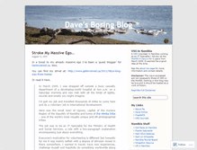 Tablet Screenshot of davesboringblog.wordpress.com