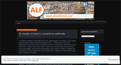 Desktop Screenshot of frenchalevel.wordpress.com