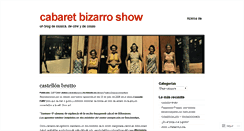 Desktop Screenshot of cabaretbizarro.wordpress.com