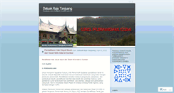 Desktop Screenshot of datuakrajotanjuang.wordpress.com