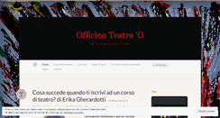 Desktop Screenshot of officinateatroo.wordpress.com